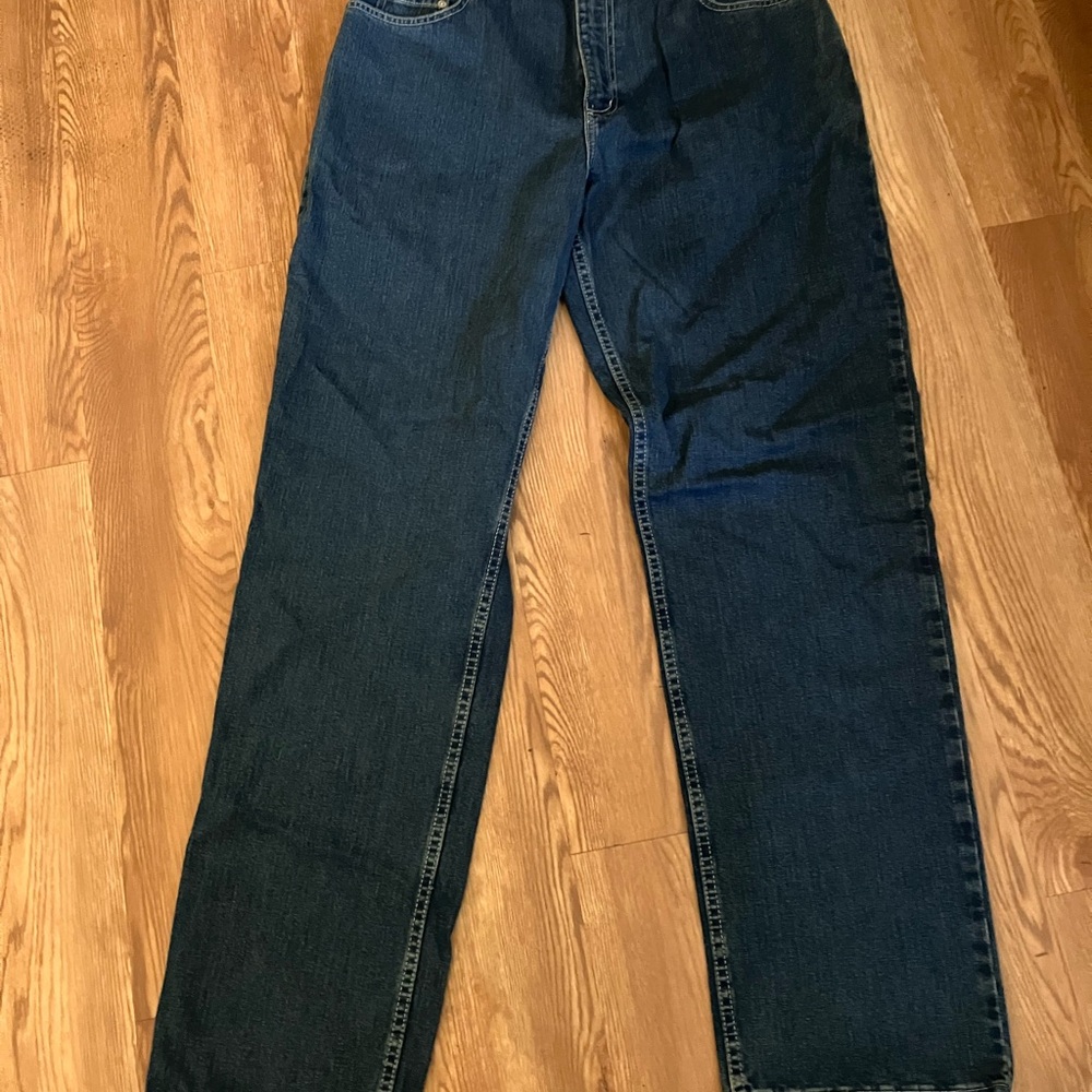 Alfani Men's Dark Blue Straight Jeans